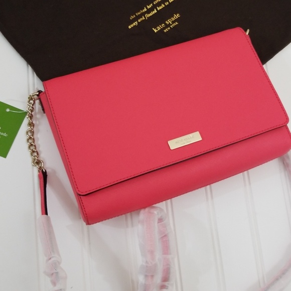 New kate spade Tilden Place crossbody red leather - Picture 4 of 7